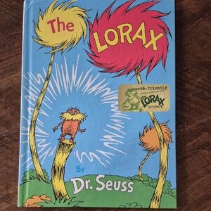 Dr. Seuss The Lorax — Blue, Yellow, Red Cover